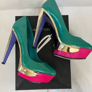 Brian Atwood Stylish BFLeonida Womens Pumps 10